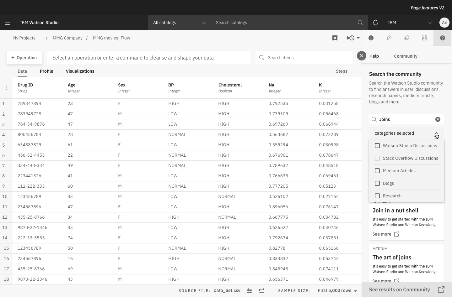 Filter after categories.