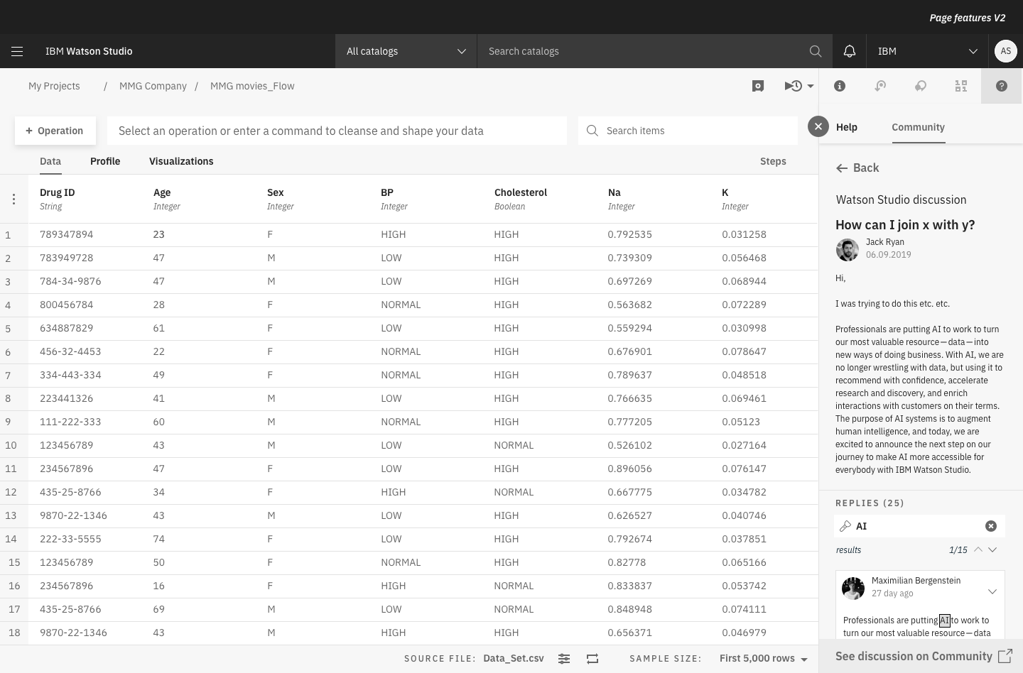 Start to highlight areas of interest.