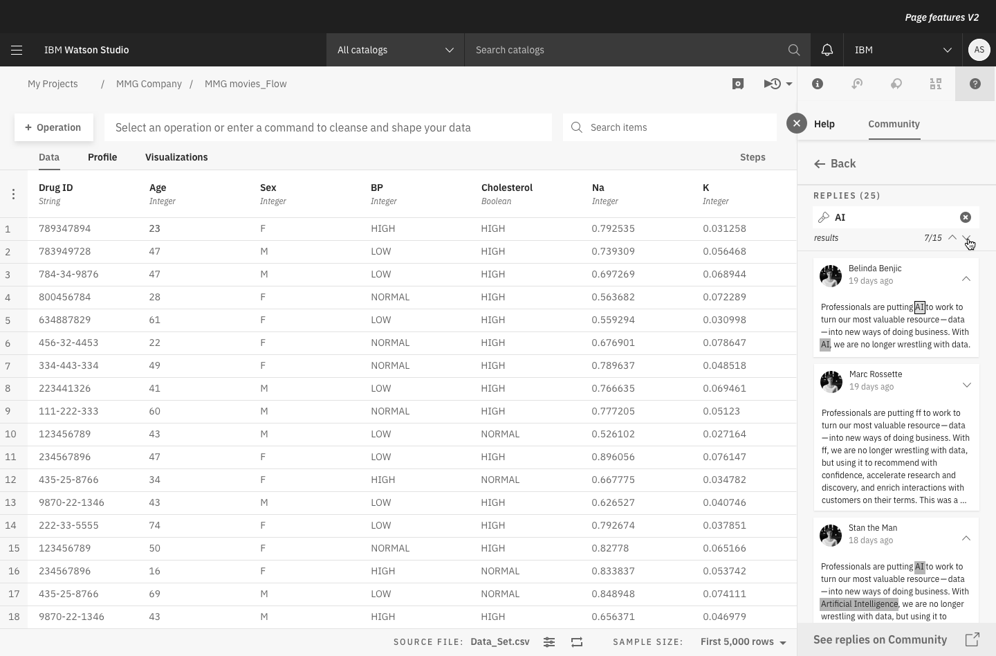 Start to highlight areas of interest.